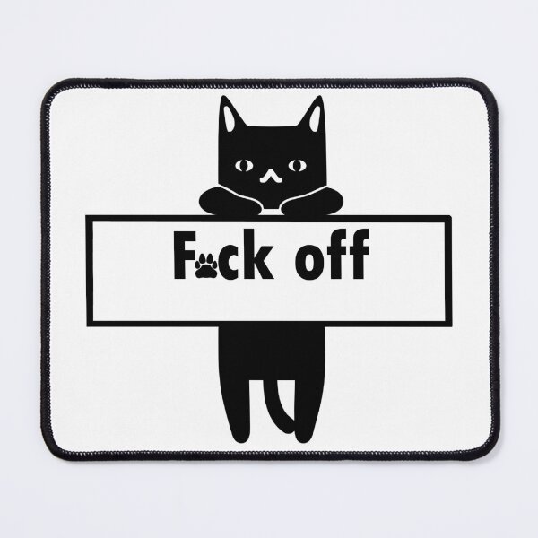 Item preview, F off cat designed and sold by Misschemical.