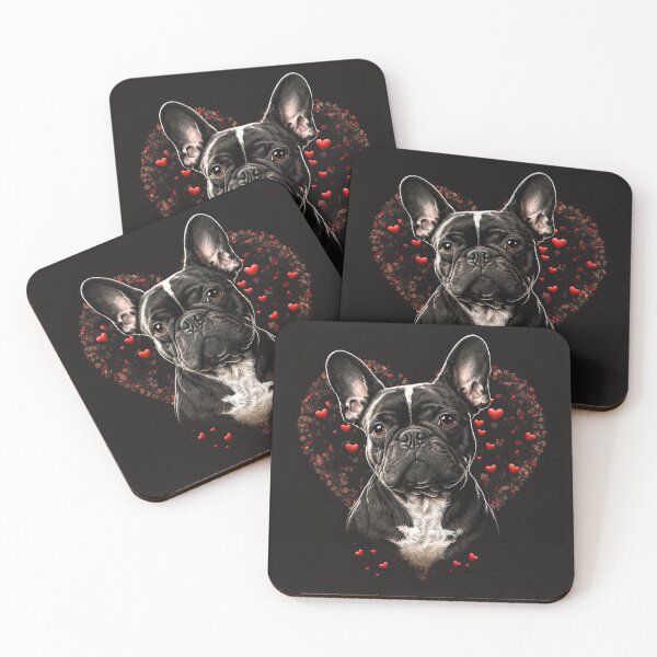 Item preview, French Bulldog Dog Valentine designed and sold by Juliascutecornr.