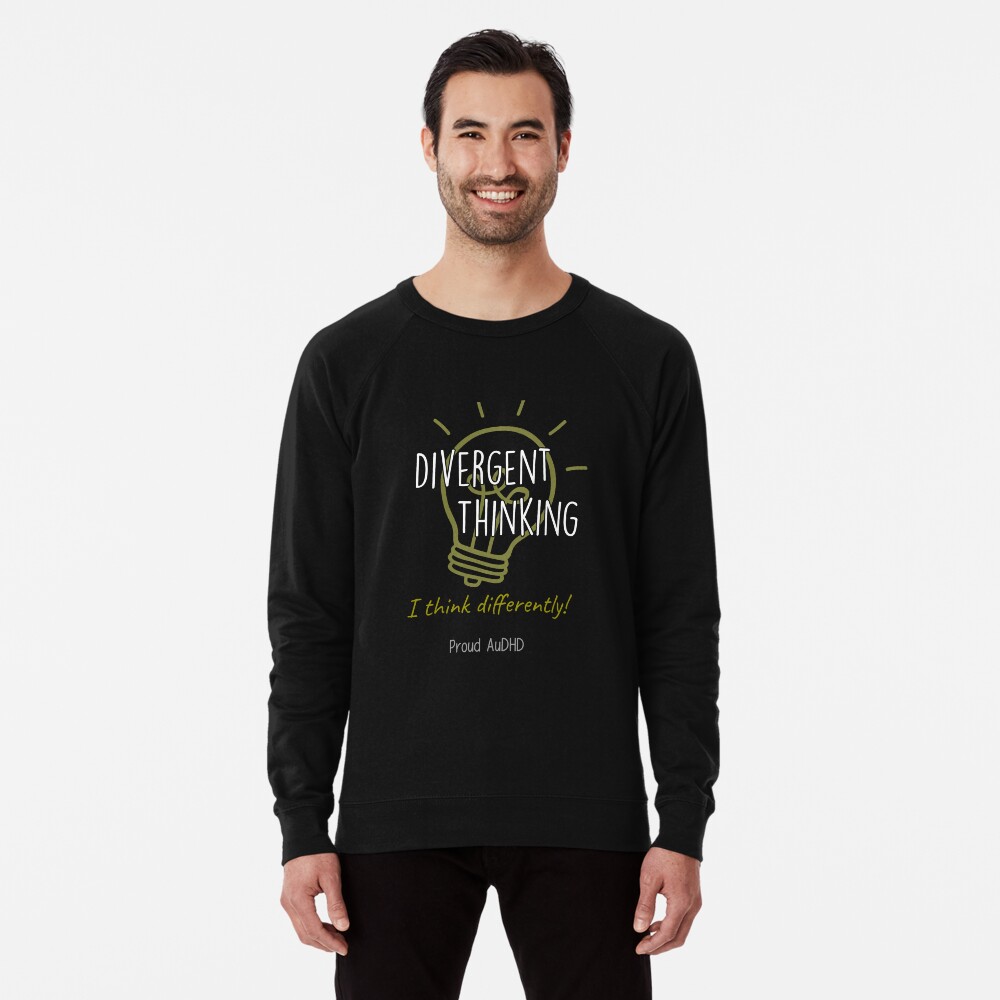 Item preview, Lightweight Sweatshirt designed and sold by DivergThinking.