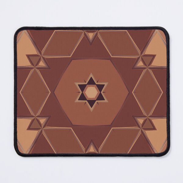 Item preview, Terracotta Color Palette Earth Tones Earthy Colors Geometric Abstract Radial Symmetry Pattern 6 of 8 designed and sold by Beachy.