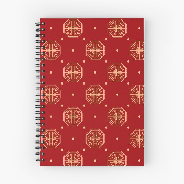 Item preview, Golden Chinese pattern on red background designed and sold by BattaAnastasia.