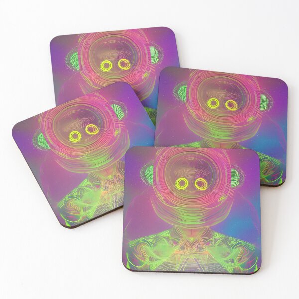 Item preview, Higher Vibrations No.8 - Astral Cosmic AI Illustration designed and sold by Recall-Design.
