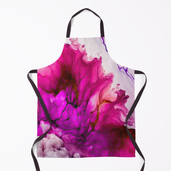 Item preview, Elegant Abstract Magenta White Watercolor Marble  designed and sold by venella.