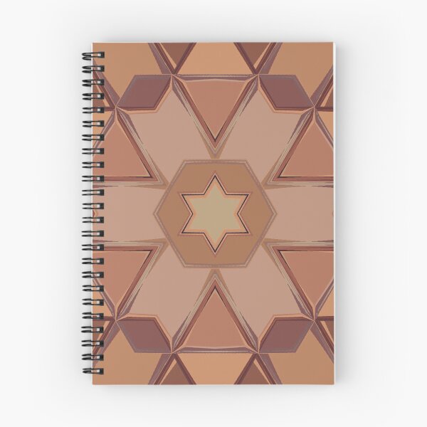 Item preview, Terracotta Color Palette Earth Tones Earthy Colors Geometric Abstract Radial Symmetry Pattern 7 of 8 designed and sold by Beachy.