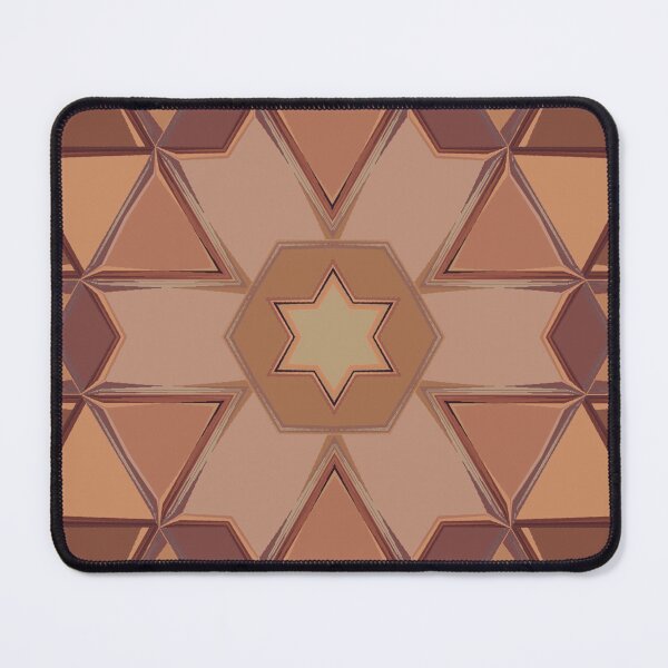 Item preview, Terracotta Color Palette Earth Tones Earthy Colors Geometric Abstract Radial Symmetry Pattern 7 of 8 designed and sold by Beachy.