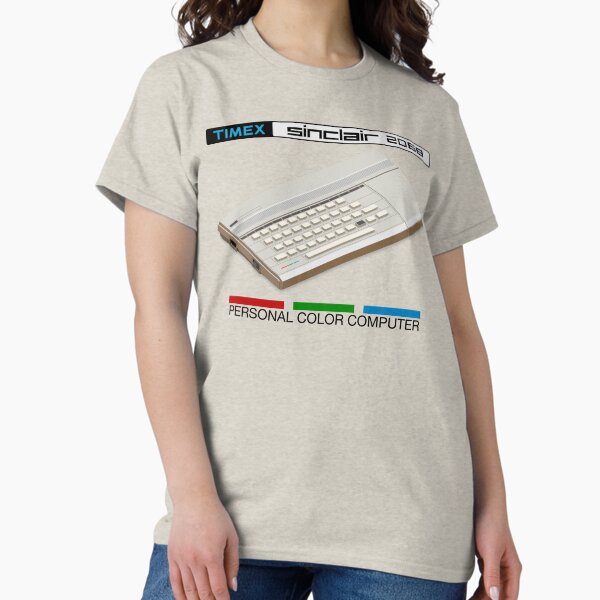 Spectrum Computer Vintage Sinclair ZX Retro T-Shirt - 80s PC Video