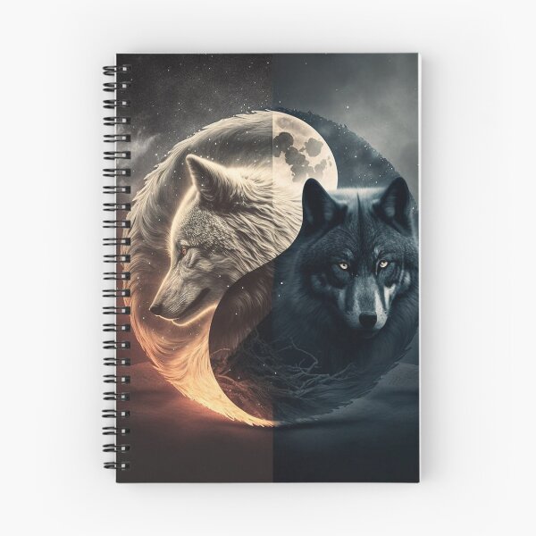 Item preview, Odin Wolves Geri and Freki designed and sold by BerryCats.