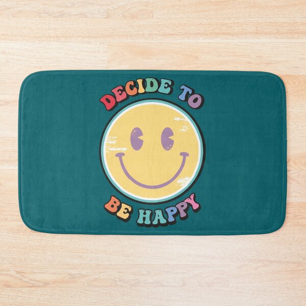 Item preview, Decide to be happy, mental health   designed and sold by Subeodesigns.