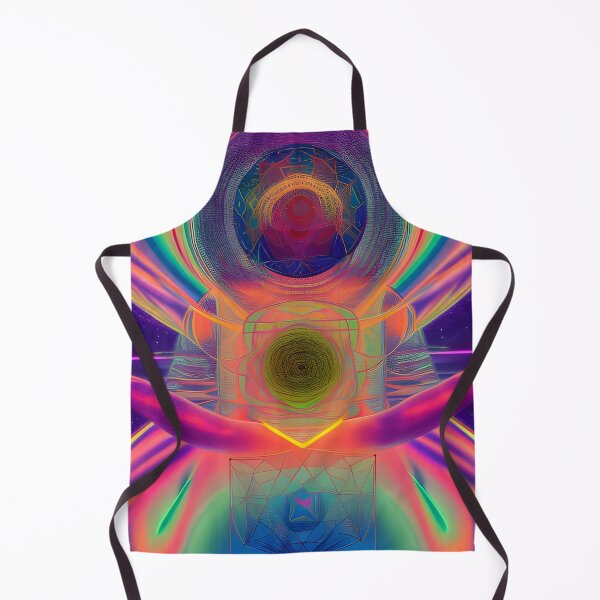 Item preview, Higher Vibrations No.1 - Astral Cosmic AI Illustration designed and sold by Recall-Design.