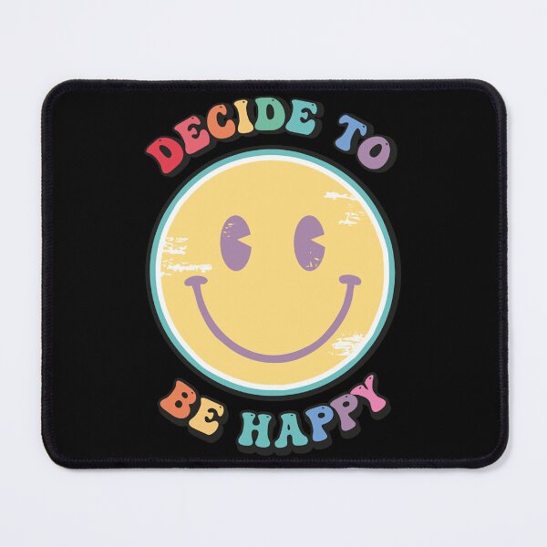 Item preview, Decide to be happy, mental health designed and sold by Subeodesigns.