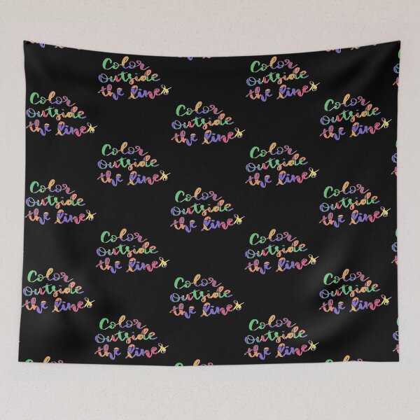 Item preview, Color Outside the Line           designed and sold by Subeodesigns.