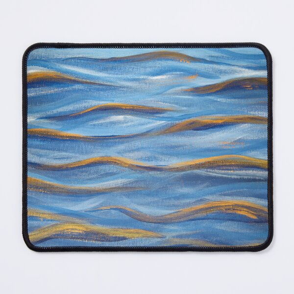 Item preview, Abstract waves painting designed and sold by Misschemical.