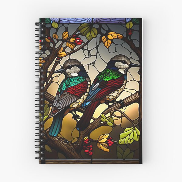 Item preview, Two birds on a tree branch designed and sold by Glassmaster.