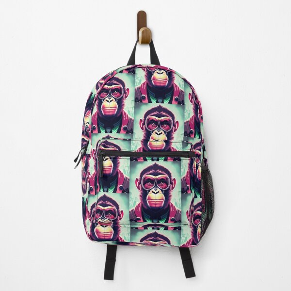 Item preview, cyberpunk gorilla  ape Kong portrait illustration art 18 designed and sold by vishalraifx.