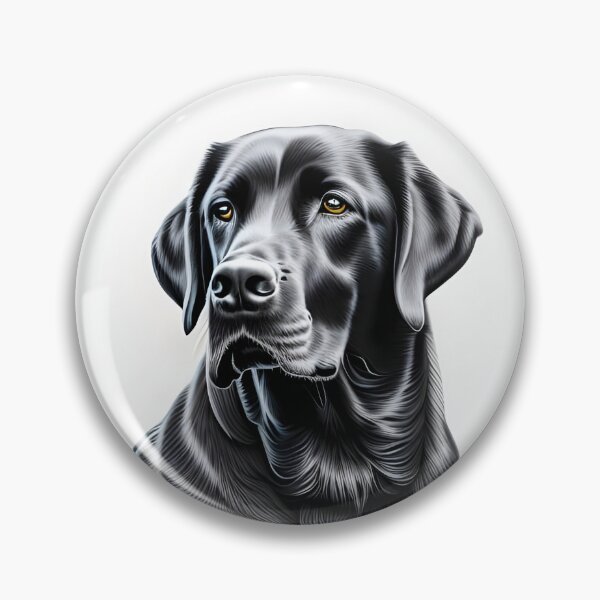 Item preview, Black Labrador retriever, charcoal drawing, Ai Generated Art  designed and sold by ACC .