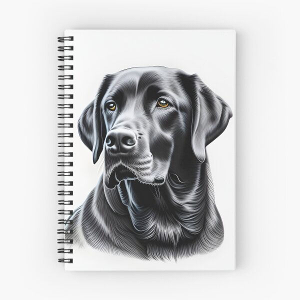 Item preview, Black Labrador retriever, charcoal drawing, Ai Generated Art  designed and sold by ACC .