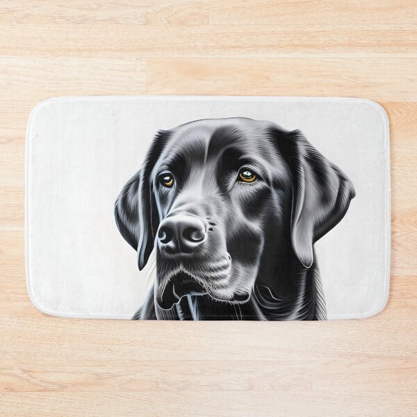 Item preview, Black Labrador retriever, charcoal drawing, Ai Generated Art  designed and sold by ACC .