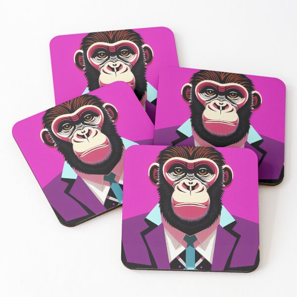 Item preview, cyberpunk gorilla  ape Kong portrait illustration art 21 designed and sold by vishalraifx.