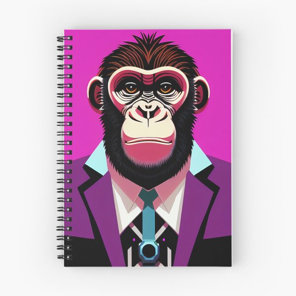 Item preview, cyberpunk gorilla  ape Kong portrait illustration art 21 designed and sold by vishalraifx.