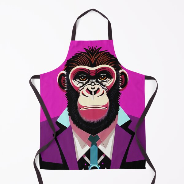 Item preview, cyberpunk gorilla  ape Kong portrait illustration art 21 designed and sold by vishalraifx.