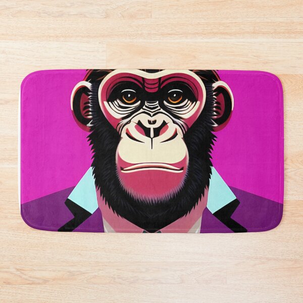 Item preview, cyberpunk gorilla  ape Kong portrait illustration art 21 designed and sold by vishalraifx.