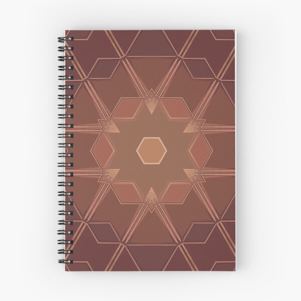 Item preview, Terracotta Color Palette Earth Tones Earthy Colors Geometric Abstract Radial Symmetry Pattern 8 of 8 designed and sold by Beachy.