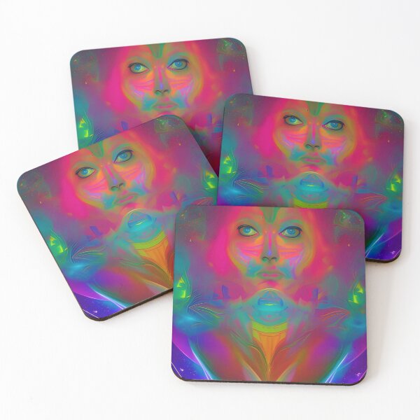 Item preview, A Higher Love No.2 - Ilustración de IA cósmica astral designed and sold by Recall-Design.