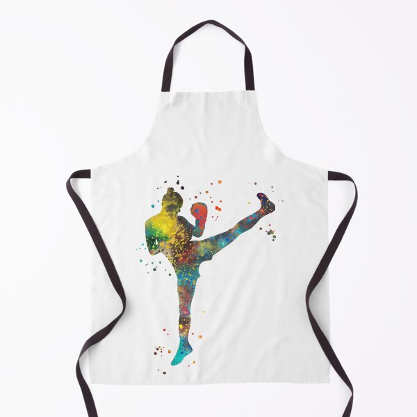 Item preview, Lady muay thai boxing designed and sold by Rosaliartbook.