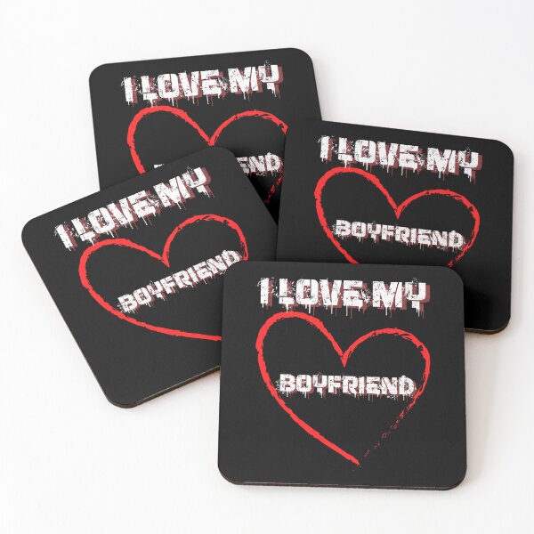 Item preview, I love my boyfriend designed and sold by Kuki-shop.