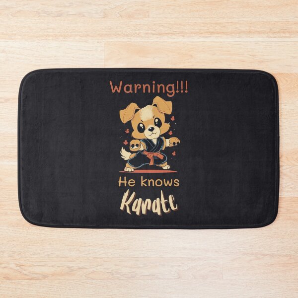 Item preview, Dog Knows Karate Cute kawaii dog designed and sold by Cr4ftyCreations.