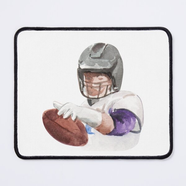Item preview, Illustration if an American football player designed and sold by Findmeifyoucan.