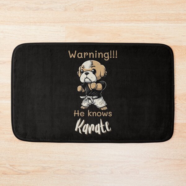 Item preview, Copy of Dog Knows Karate Cute kawaii dog designed and sold by Cr4ftyCreations.