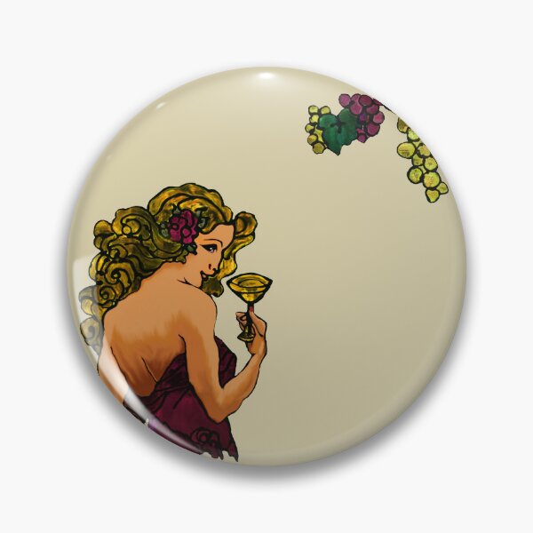Item preview, JUST A GIRL WHO LOVES WINE, ABSTRACT, POP ART,  WINE LOVER designed and sold by Danicus666.