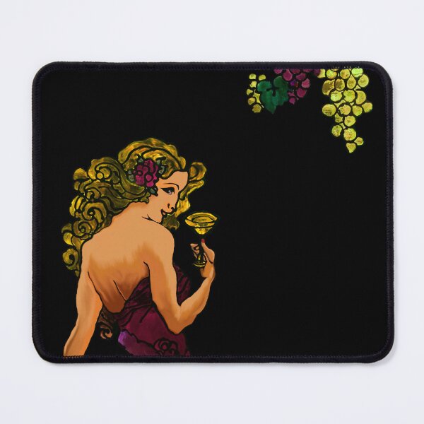 Item preview, JUST A GIRL WHO LOVES WINE, ABSTRACT, POP ART,  WINE LOVER designed and sold by Danicus666.