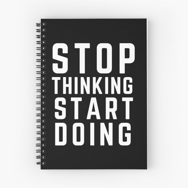 Item preview, STOP THINKING START DOING  designed and sold by KingsManKind.