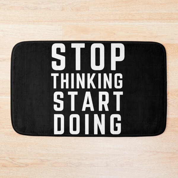 Item preview, STOP THINKING START DOING  designed and sold by KingsManKind.