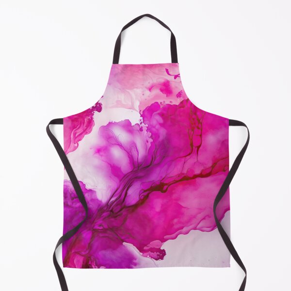 Item preview, Elegant Abstract Magenta White Watercolor Marble  designed and sold by venella.