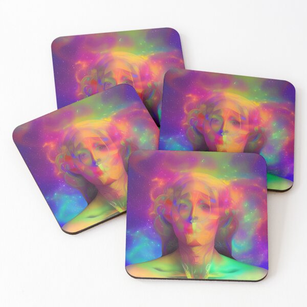 Item preview, A Higher Love No.5 - Astral Cosmic AI Illustration designed and sold by Recall-Design.