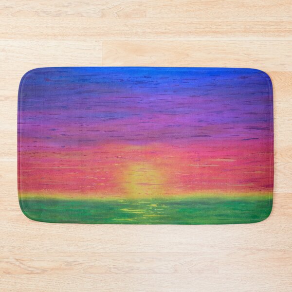 Item preview, Colorful sunset painting designed and sold by Misschemical.