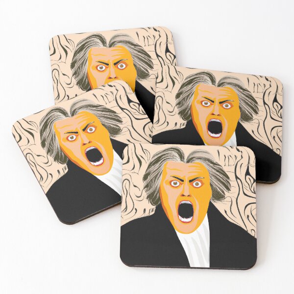 Item preview, Ludwig van Beethoven in the style of Munch's "The Scream" designed and sold by Dirk4171.