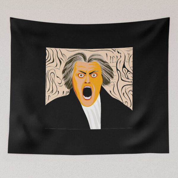 Item preview, Ludwig van Beethoven in the style of Munch's "The Scream" designed and sold by Dirk4171.