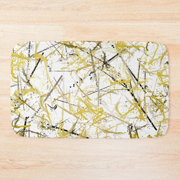 Item preview, Abstract Scribbles - Mustard and Brown designed and sold by Cato99.
