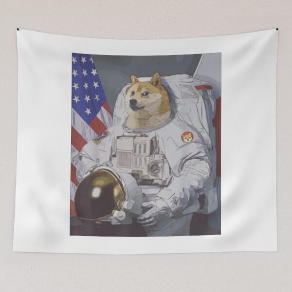 Item preview, Shiba Inu Astronaut designed and sold by CartoonCreates.