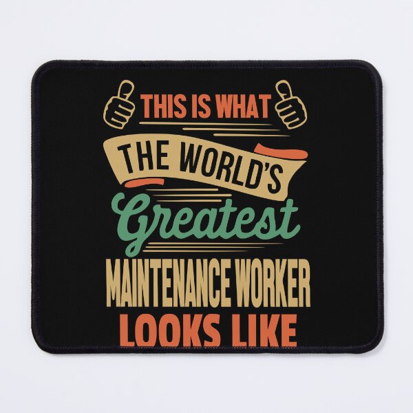 Item preview, Maintenance Job Gift - The Worlds Greatest Maintenance Worker designed and sold by funnyguy.