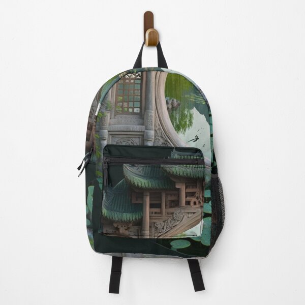 Item preview, asian lake design designed and sold by Olivier Dean.
