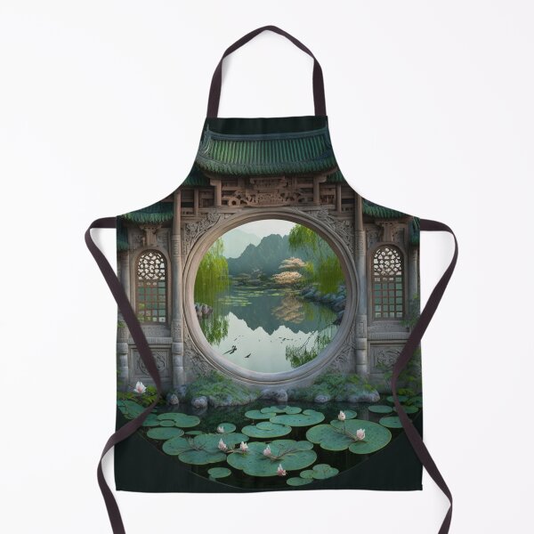 Item preview, asian lake design designed and sold by Olivier Dean.