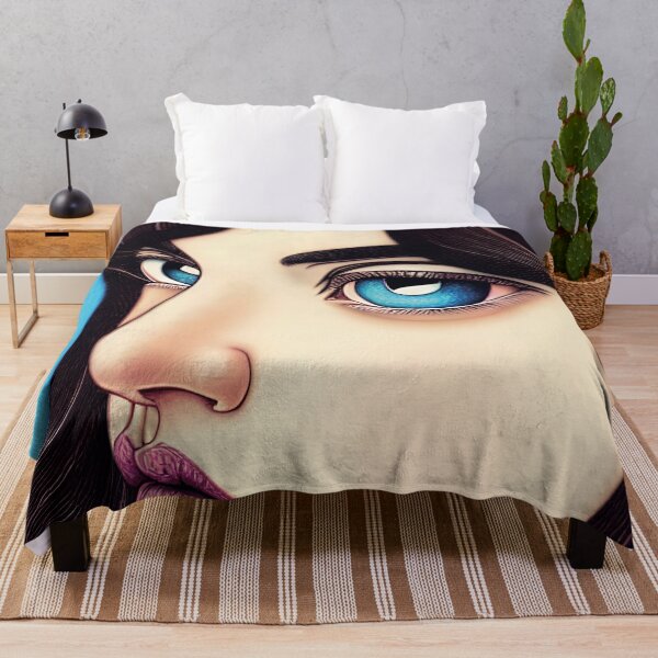 Item preview, Beautiful Blue-Eyed Woman designed and sold by FreeSpirit-Shop.