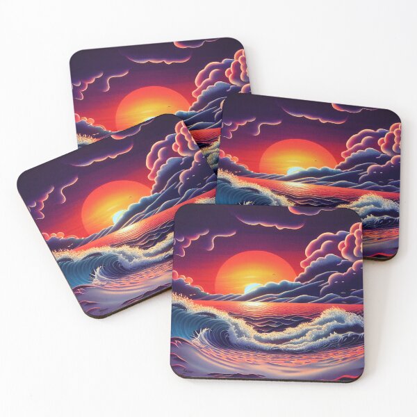 Item preview, Cloudy sunset over the ocean designed and sold by BISCAN.