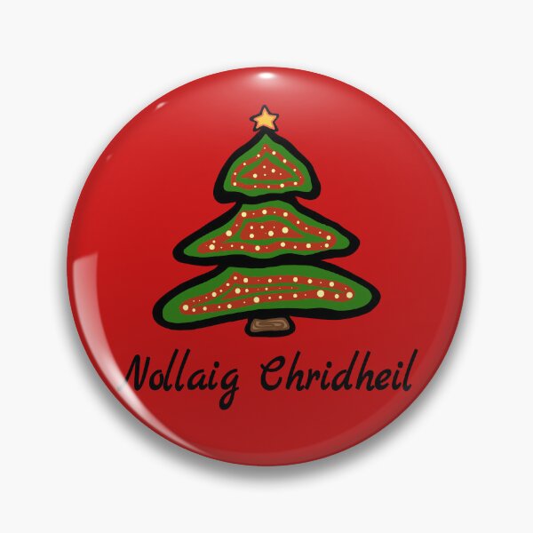 Item preview, Nollaig Chridheil Scottish Gaelic Christmas Tree Greeting designed and sold by MagicBoutique.