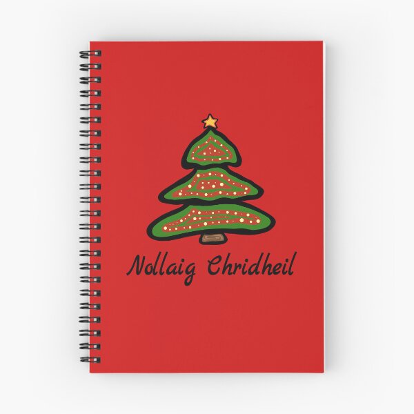 Item preview, Nollaig Chridheil Scottish Gaelic Christmas Tree Greeting designed and sold by MagicBoutique.